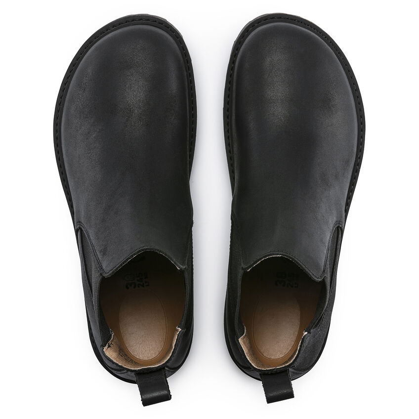 Birkenstock Stalon Nubuck Leather Black